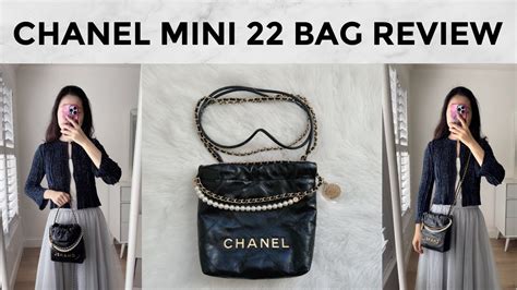 chanel mini 22 white|chanel mini 22.